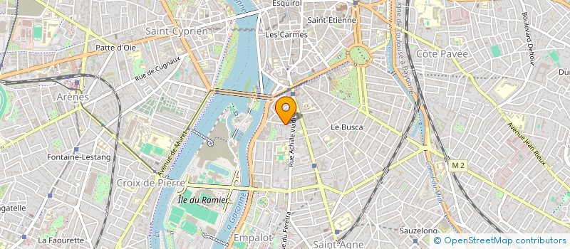localisation de l'entreprise MADAME SANDRINE CORNIL à TOULOUSE