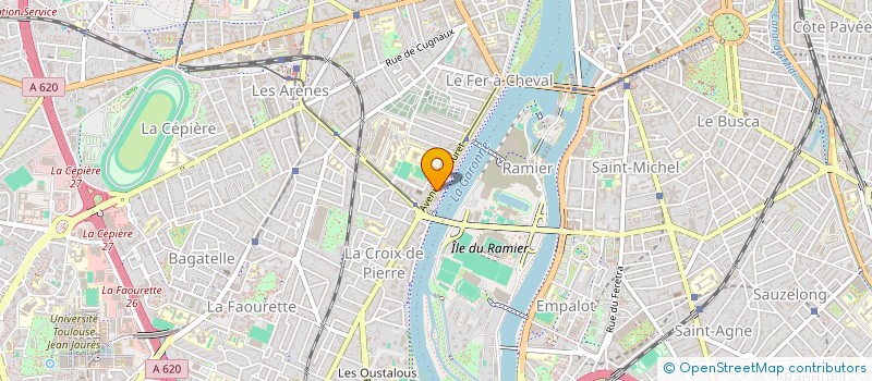 localisation de l'entreprise MADAME SANDRINE CORTE à TOULOUSE