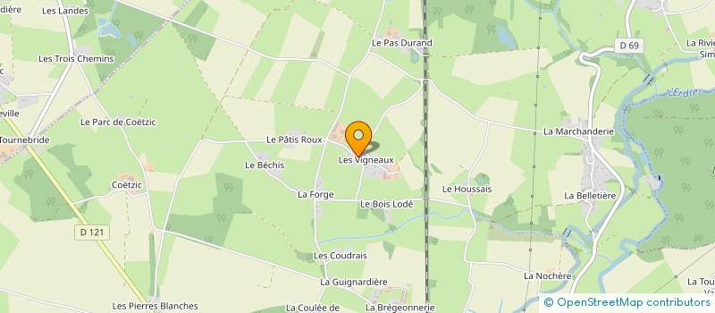 localisation de l'entreprise MADAME SANDRINE COUSSIRAT à NORT-SUR-ERDRE