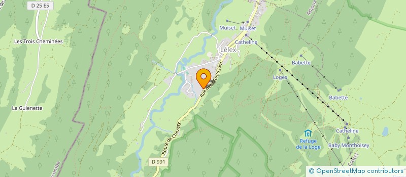 localisation de l'entreprise MADAME SANDRINE COUTURIER  LELEX