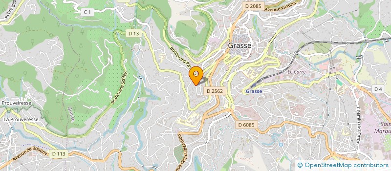 localisation de l'entreprise MADAME SANDRINE CRESTANI  GRASSE