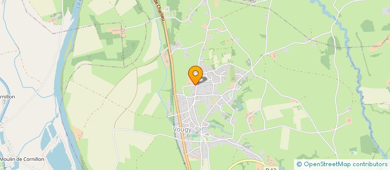 localisation de l'entreprise MADAME SANDRINE CROBU  VOUGY