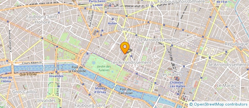 localisation de l'entreprise MADAME SANDRINE CROS à PARIS