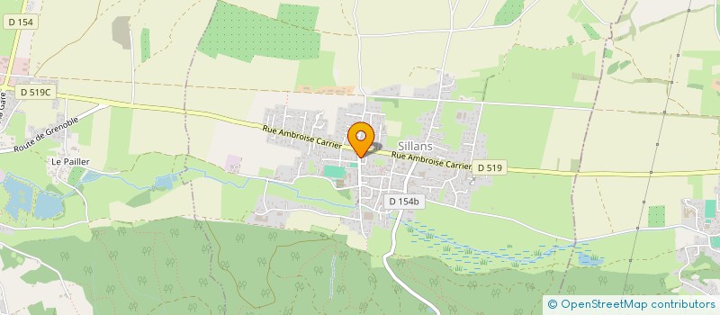 localisation de l'entreprise MADAME SANDRINE CUCCIOLILLO  SILLANS