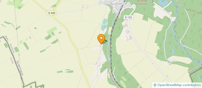 localisation de l'entreprise MADAME SANDRINE CUCINIELLO  BOIGNEVILLE