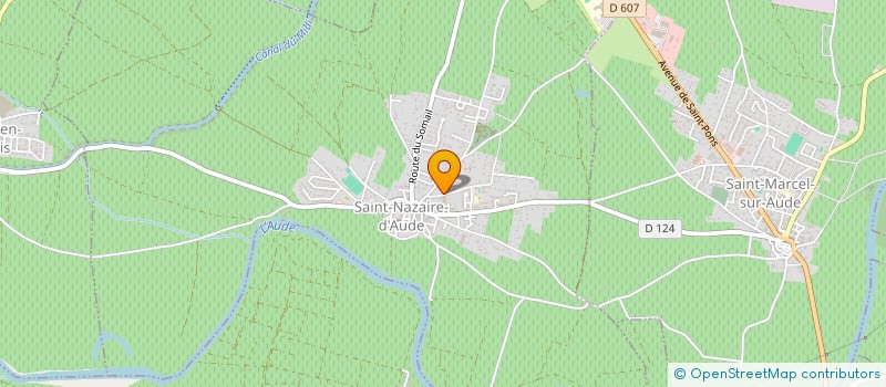 localisation de l'entreprise MADAME SANDRINE CULIER à SAINT-NAZAIRE-D'AUDE