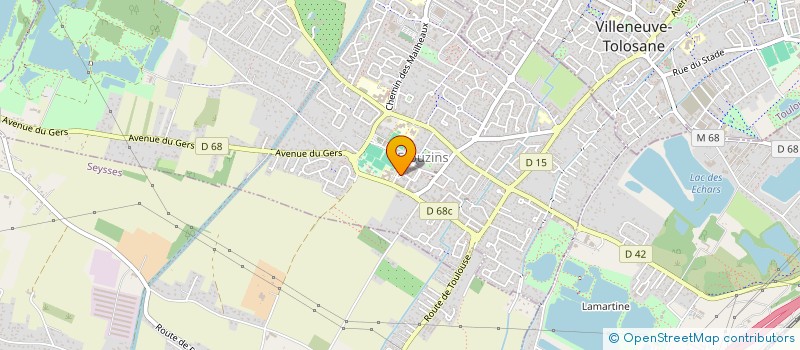 localisation de l'entreprise MADAME SANDRINE D AURIA  FROUZINS