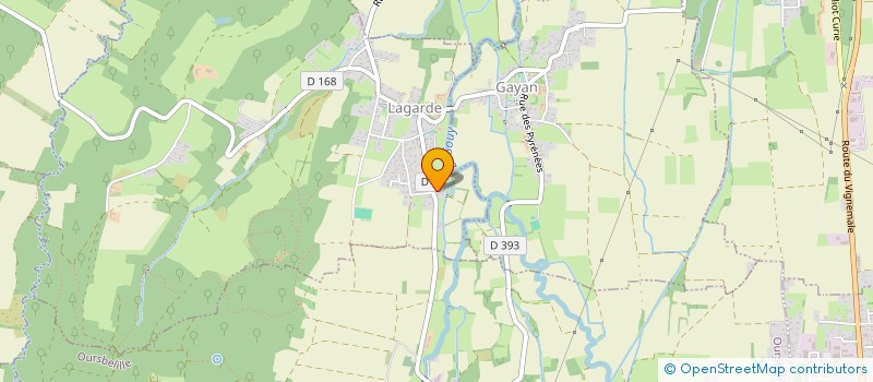 localisation de l'entreprise MADAME SANDRINE DA COSTA  LAGARDE