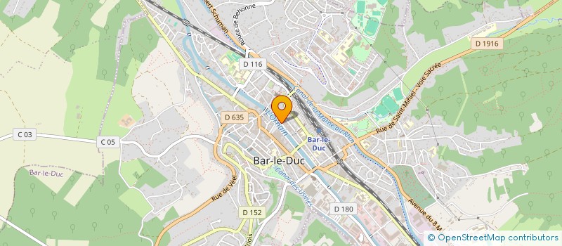 localisation de l'entreprise MADAME SANDRINE DA SILVA  BAR-LE-DUC