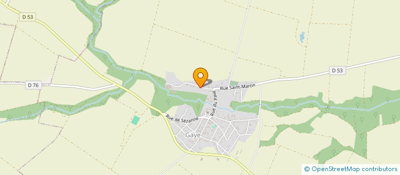 localisation de l'entreprise MADAME SANDRINE DACREMONT  BARBONNE-FAYEL