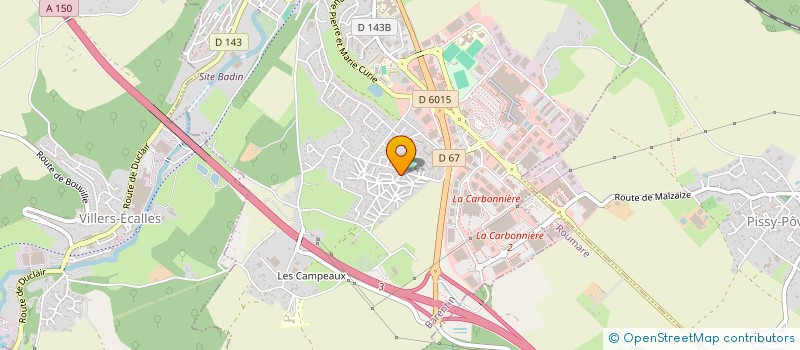 localisation de l'entreprise MADAME SANDRINE DAGEONS  BARENTIN