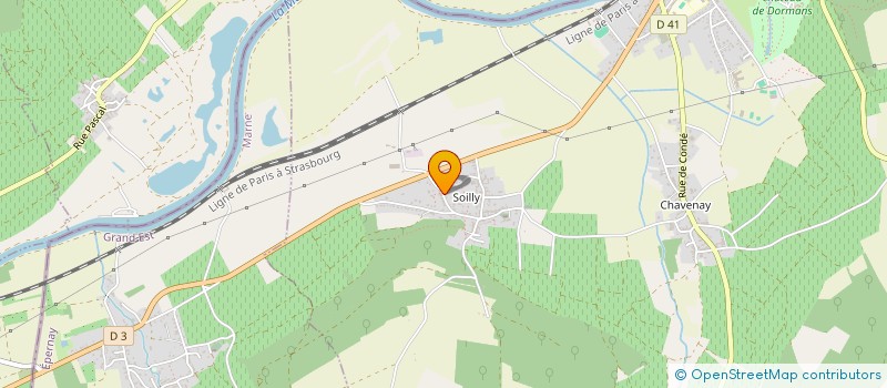 localisation de l'entreprise MADAME SANDRINE DAIME  DORMANS