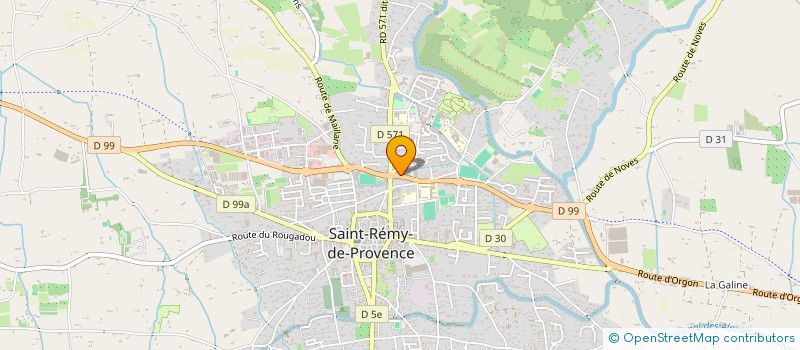 localisation de l'entreprise MADAME SANDRINE DAMICHEL  SAINT-REMY-DE-PROVENCE