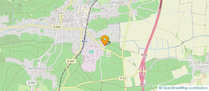 localisation de l'entreprise MADAME SANDRINE DANGOULEME  BARR