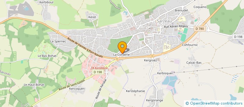 localisation de l'entreprise MADAME SANDRINE DANIEL  SARZEAU