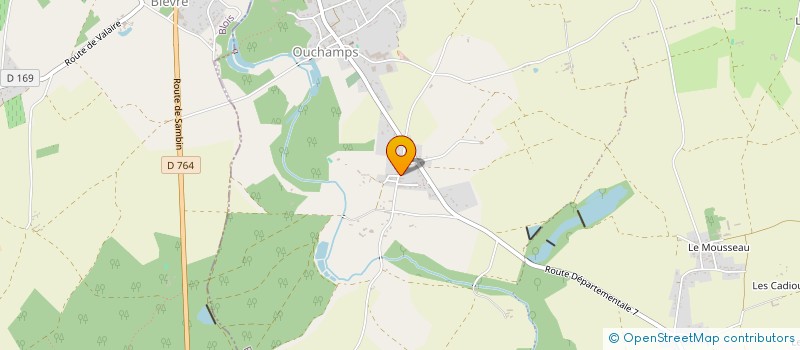 localisation de l'entreprise MADAME SANDRINE DARRIGO  LE CONTROIS-EN-SOLOGNE