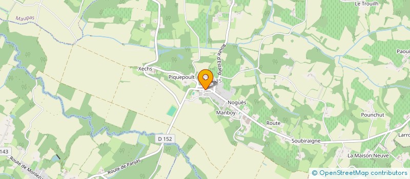 localisation de l'entreprise MADAME SANDRINE DARTIGOEYTE à NOGARO