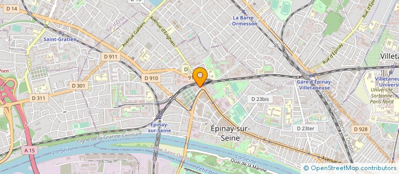 localisation de l'entreprise MADAME SANDRINE DASSART à EPINAY-SUR-SEINE