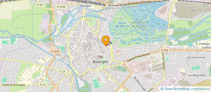 localisation de l'entreprise MADAME SANDRINE DAUCHY à BOURGES