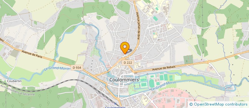 localisation de l'entreprise MADAME SANDRINE DAUTREMER à COULOMMIERS