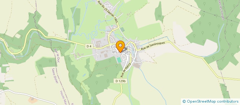 localisation de l'entreprise MADAME SANDRINE DAVIGNON à BRAUVILLIERS