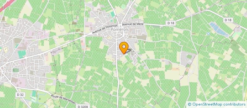 localisation de l'entreprise MADAME SANDRINE DAVILA  POMEROLS