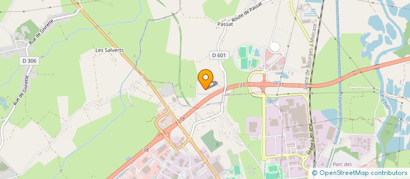 localisation de l'entreprise MADAME SANDRINE DE ABREU  SAINT-VICTOR