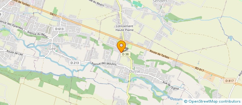 localisation de l'entreprise MADAME SANDRINE DE ALMEIDA  BUROS