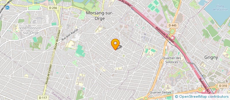 localisation de l'entreprise MADAME SANDRINE DE CARVALHO  MORSANG-SUR-ORGE