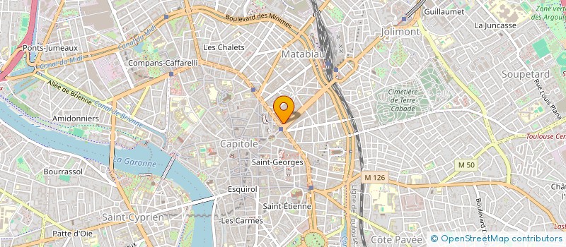 localisation de l'entreprise MADAME SANDRINE DE FREITAS à TOULOUSE