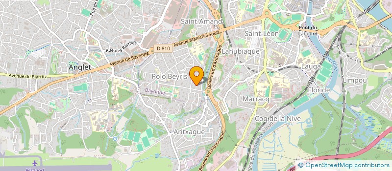 localisation de l'entreprise MADAME SANDRINE DE MATOS GOMES à BAYONNE