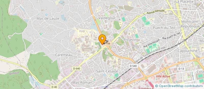 localisation de l'entreprise MADAME SANDRINE DE MOLA  NIMES