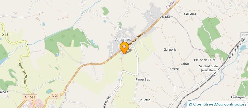 localisation de l'entreprise MADAME SANDRINE DE SCHRYVER  PONT-DU-CASSE