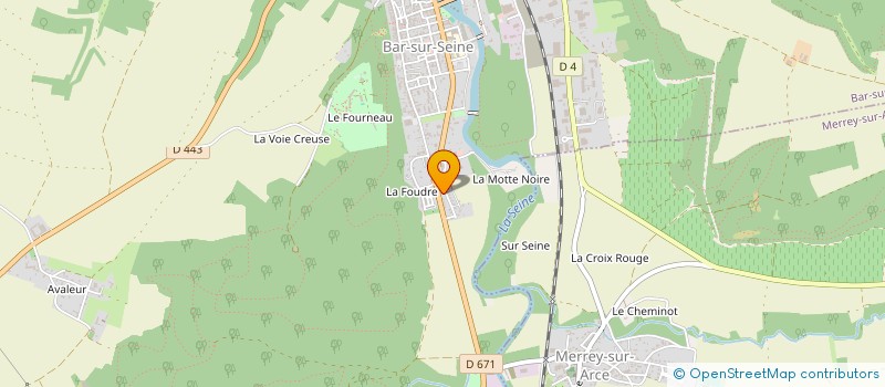 localisation de l'entreprise MADAME SANDRINE DEBAIRE à BAR-SUR-SEINE