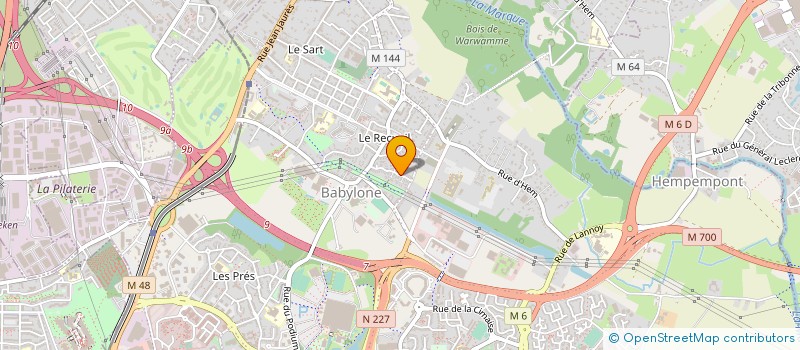 localisation de l'entreprise MADAME SANDRINE DEBOUDT à VILLENEUVE-D'ASCQ