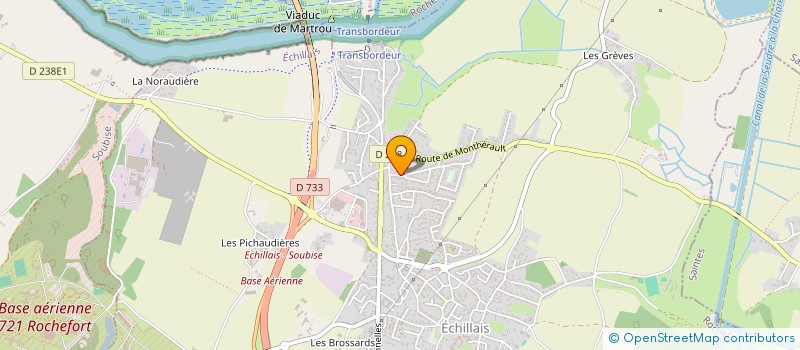 localisation de l'entreprise MADAME SANDRINE DECLERCK  ECHILLAIS