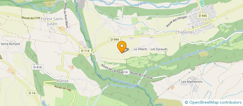 localisation de l'entreprise MADAME SANDRINE DELACROIX à SAINT-JEAN-SAINT-NICOLAS