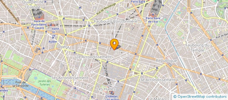 localisation de l'entreprise MADAME SANDRINE DELGADO à PARIS