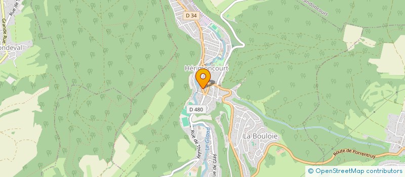 localisation de l'entreprise MADAME SANDRINE DELHORBE à HERIMONCOURT