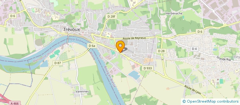 localisation de l'entreprise MADAME SANDRINE DELLANOCE à REYRIEUX
