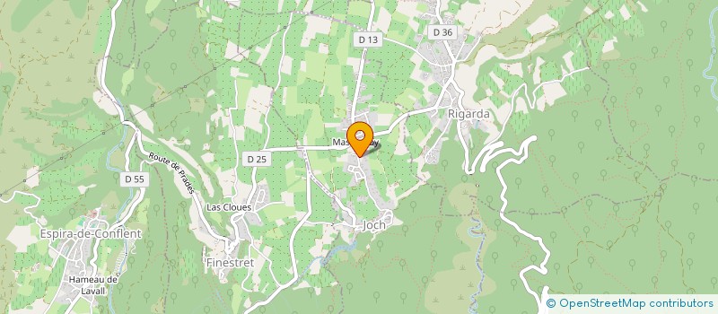 localisation de l'entreprise MADAME SANDRINE DELOZE  JOCH