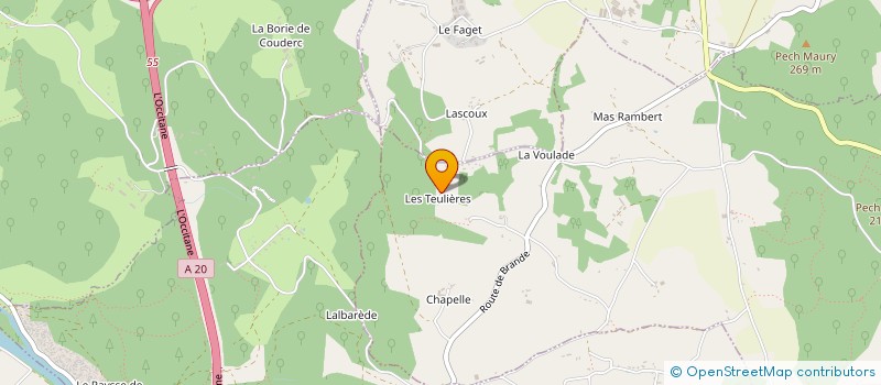 localisation de l'entreprise MADAME SANDRINE DELPECH à SAINT-SOZY