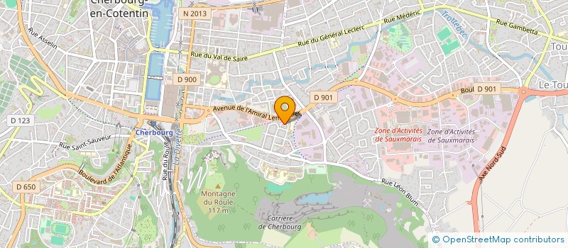 localisation de l'entreprise MADAME SANDRINE DEMORE  CHERBOURG-EN-COTENTIN