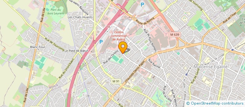 localisation de l'entreprise MADAME SANDRINE DEPRAETERE  TOURCOING