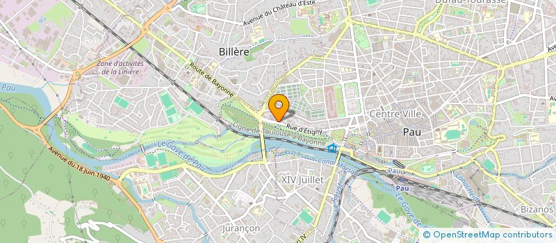 localisation de l'entreprise MADAME SANDRINE DEPRE à PAU