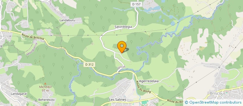 localisation de l'entreprise MADAME SANDRINE DESCLOUX  URCUIT