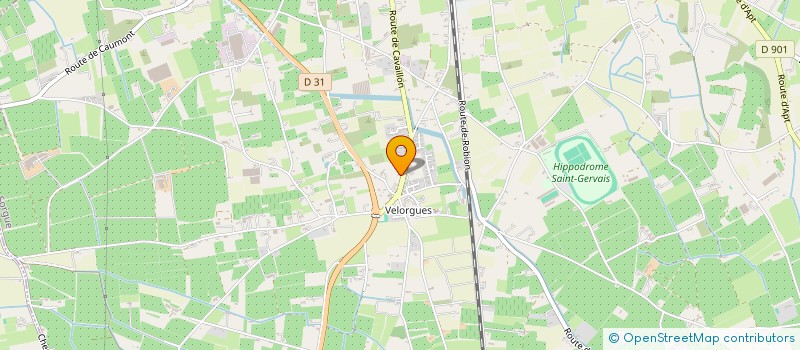 localisation de l'entreprise MADAME SANDRINE DESEIGNE  L'ISLE-SUR-LA-SORGUE