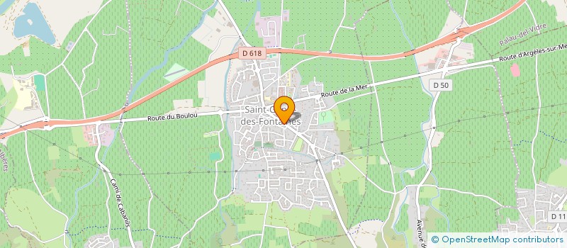 localisation de l'entreprise MADAME SANDRINE DESESPRINGALLE  COLLIOURE