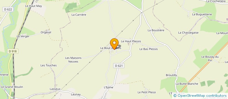 localisation de l'entreprise MADAME SANDRINE DESHAYES à SABLONS-SUR-HUISNE