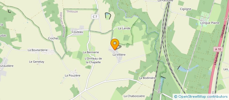 localisation de l'entreprise MADAME SANDRINE DESNEUX  THILOUZE